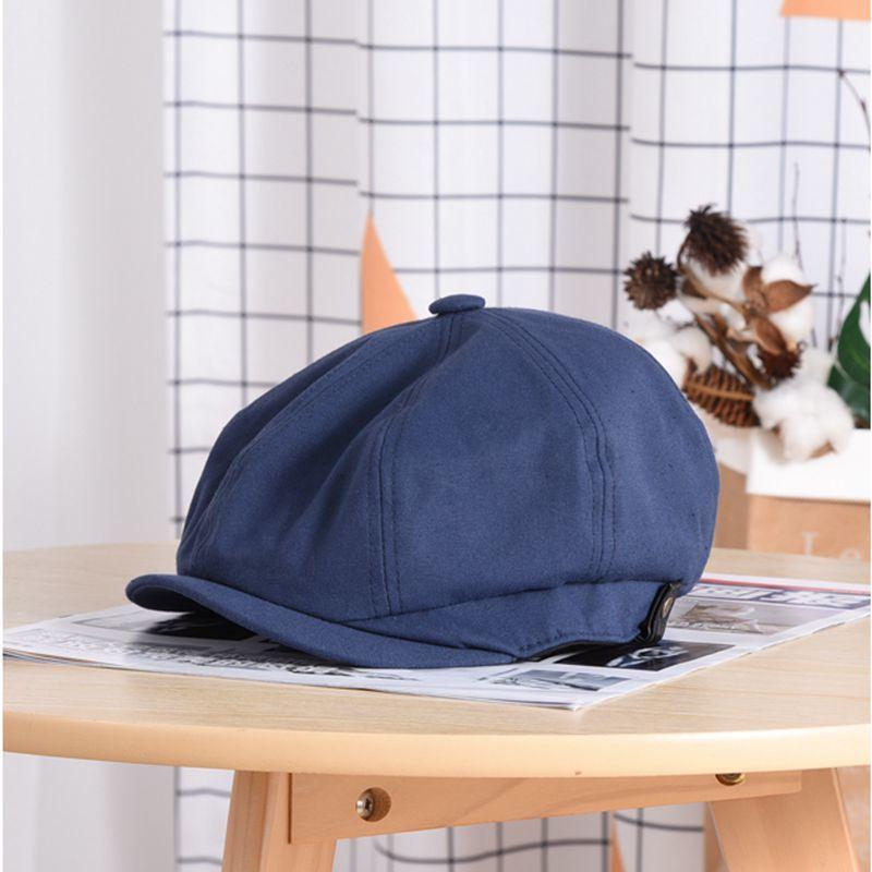 Mùa Xuân Mùa Hè Và Mùa Thu Mũ Cotton Hình Bát Giác Bộ Đội Nữ Mũ Nồi Người Plus Kích Thước Newsboy Nón 54-56Cm 56-58Cm 58-60Cm 60-62Cm