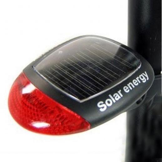 Đèn led hậu xe đạp năng lượng mặt trời