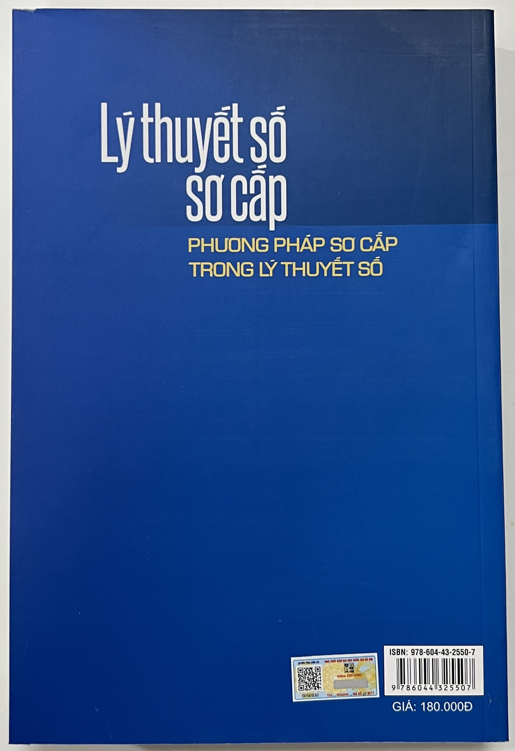 Sách - Lý Thuyết Số Sơ Cấp Phương Pháp Sơ Cấp Trong Lý Thuyết Số