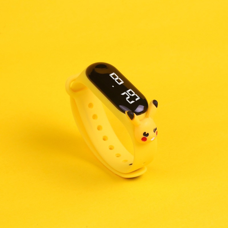 Đồng hồ trẻ em điện tử thông minh Led cực đẹp ZO109 dây đeo hình hoạt hình ngộ nghĩnh