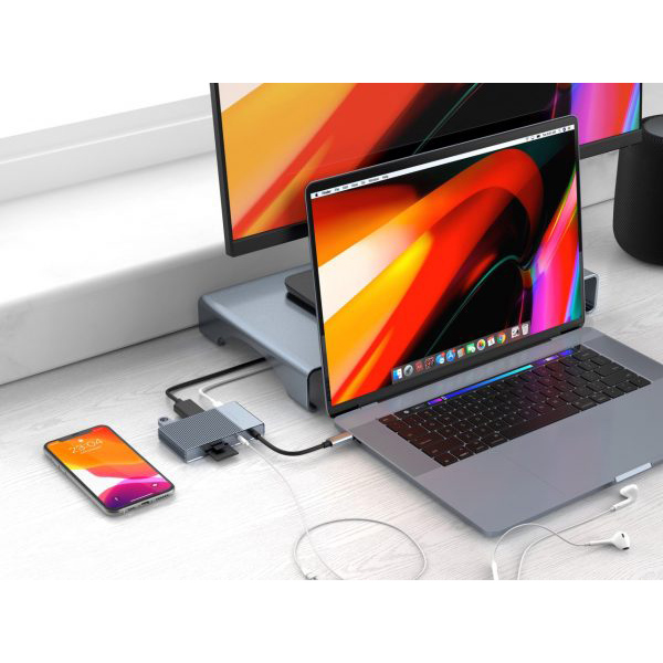 Cổng chuyển/ Hub USB Type-C 6in1 GEN 2 HyperDrive - Hàng Chính Hãng