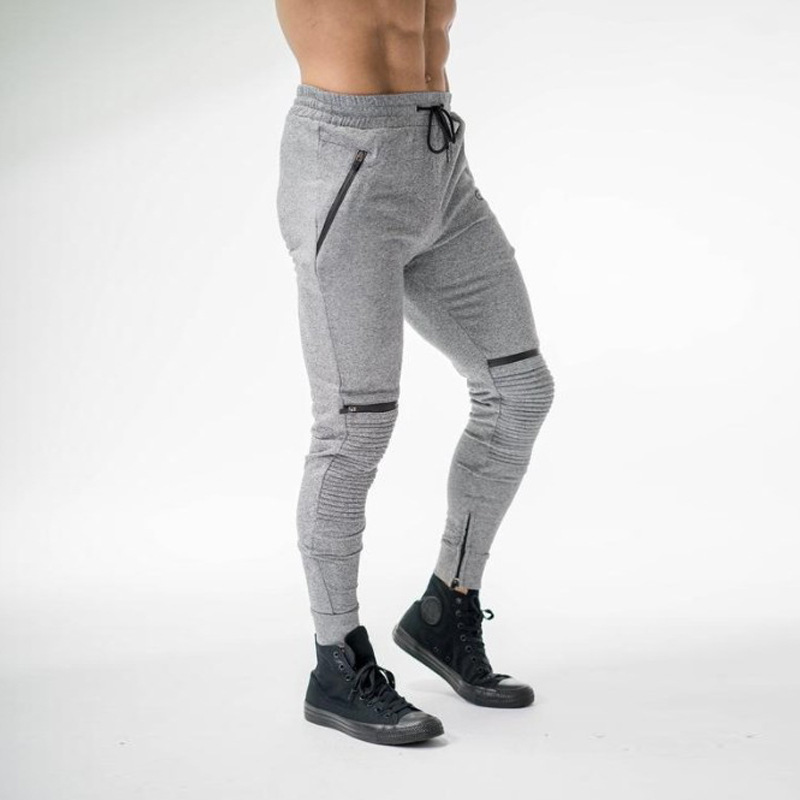 Quần dài Jogger nam CK168 thiết kế khóa đầu gối độc đáo