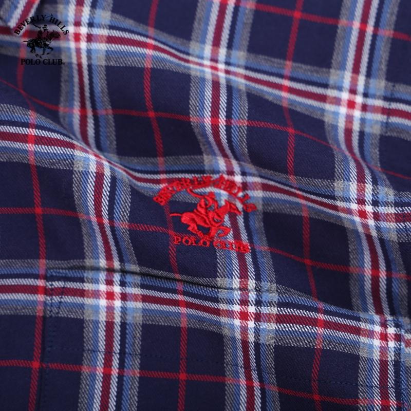 Áo sơ mi Dài tay Nam Beverly Hills Polo Club Slimfit Navy CMSLSS20TL024