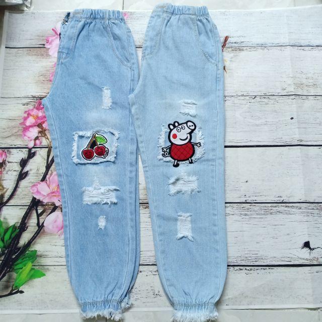 COMBO quần baggy jeans mix 2 hình ngẫu nhiên bao đẹp