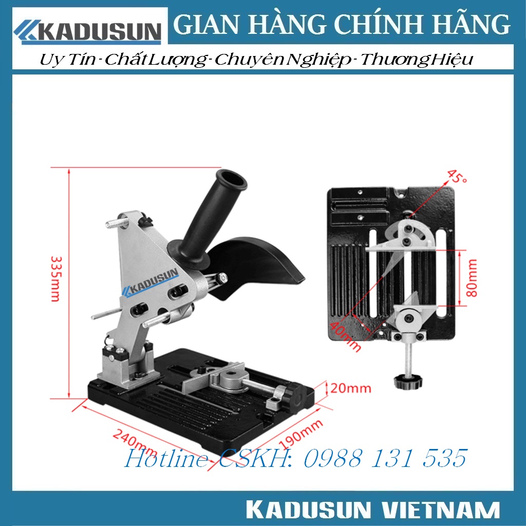 BÀN CẮT CHUYỂN MÁY CẮT TAY SANG MÁY CẮT BÀN MINI KADUSUN