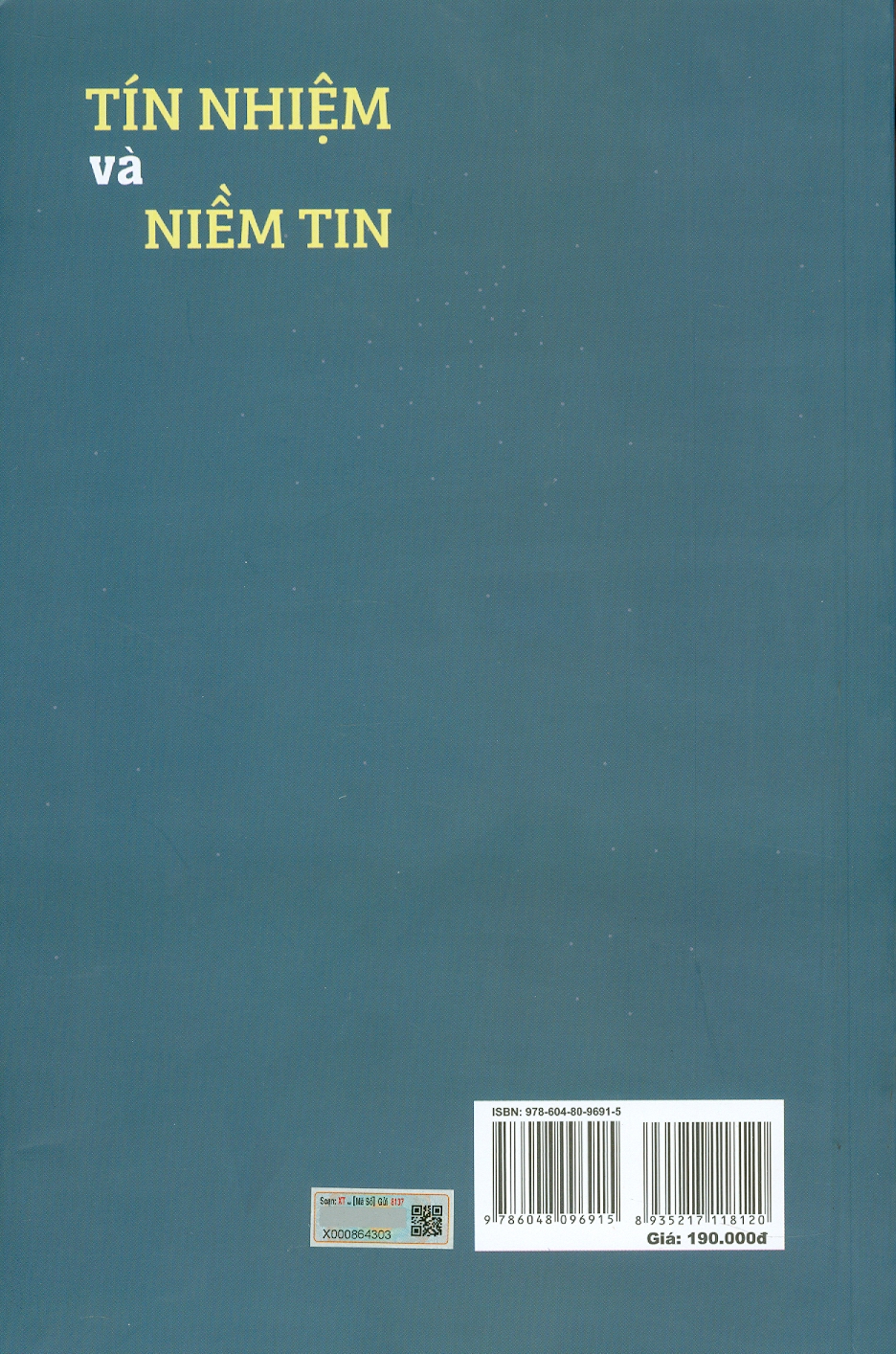 Tín nhiệm và niềm tin