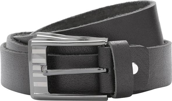 Thắt Lưng Nam Da Bò 1 Lớp Huy Hoàng HT4105 - Đen