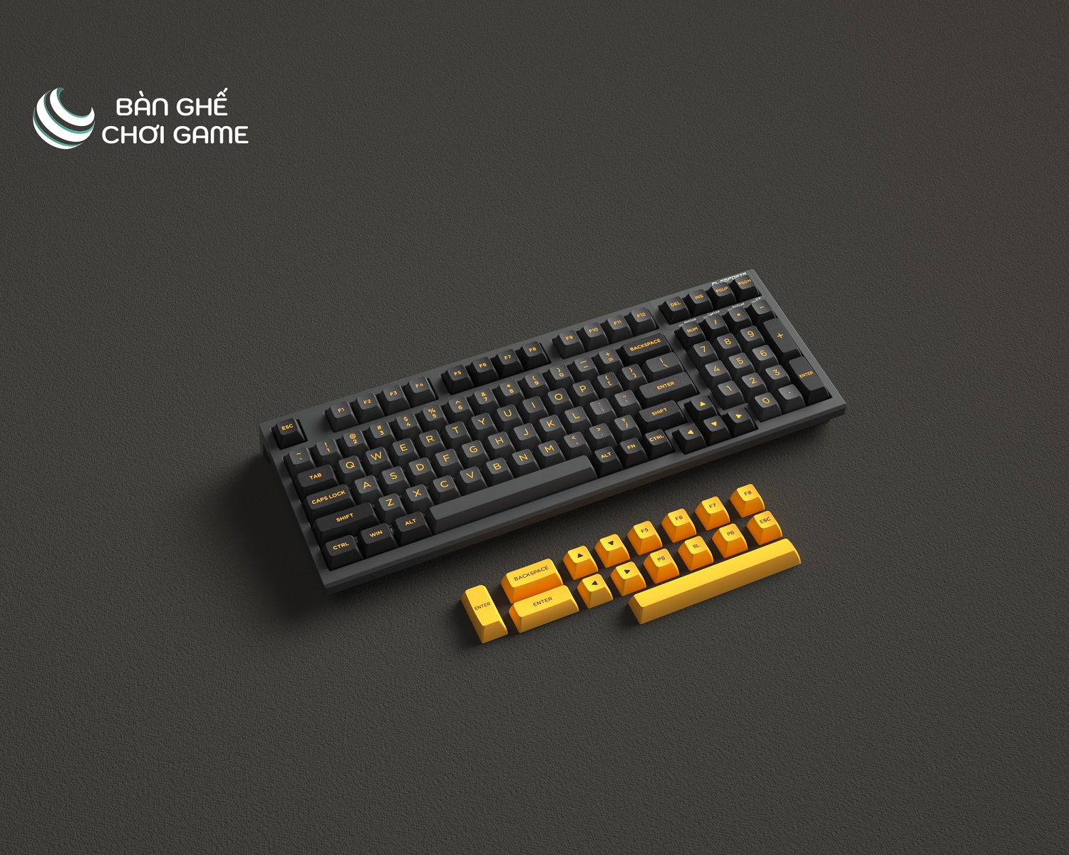 Bàn phím cơ không dây FL-Esport FL980CPM Polar Night /FSA Keycap/FLCMMK Switch - Hàng chính hãng