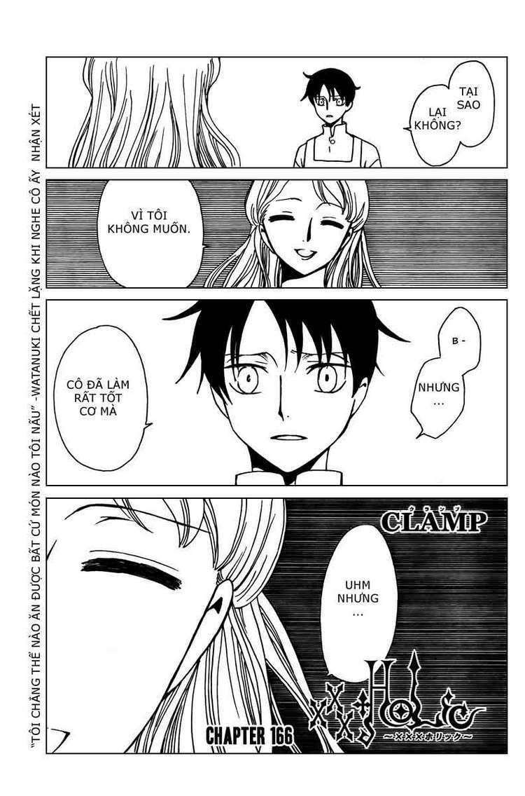 xxxholic - hành trình bí ẩn chapter 166 1