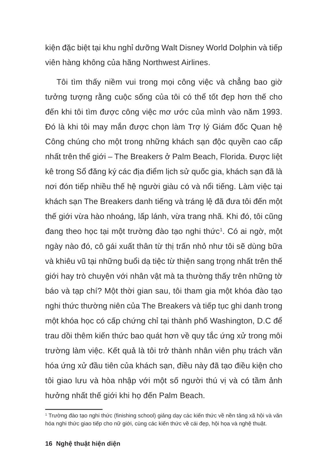 Nghệ Thuật Hiện Diện