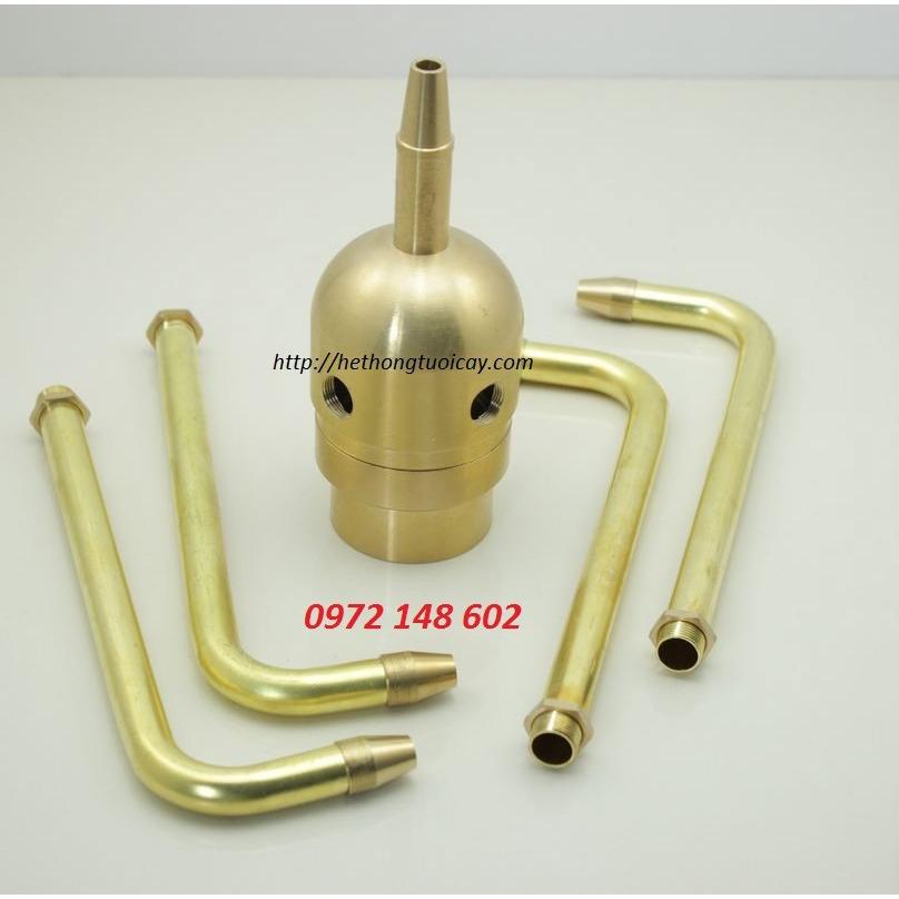 Đầu phun nước nhẩy múa 5 tia phi 27mm