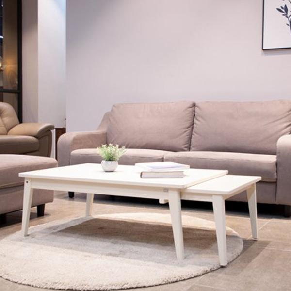 Bộ Ghế Sofa Ocean Light Brown 3 Chỗ + Stool Jang In 1701300001-01