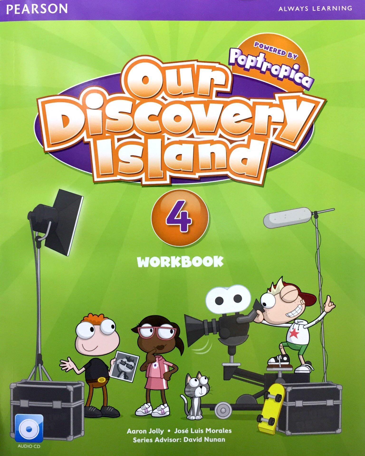 Sách ngoại văn: Our Discovery Island American Wb4 W/Cd
