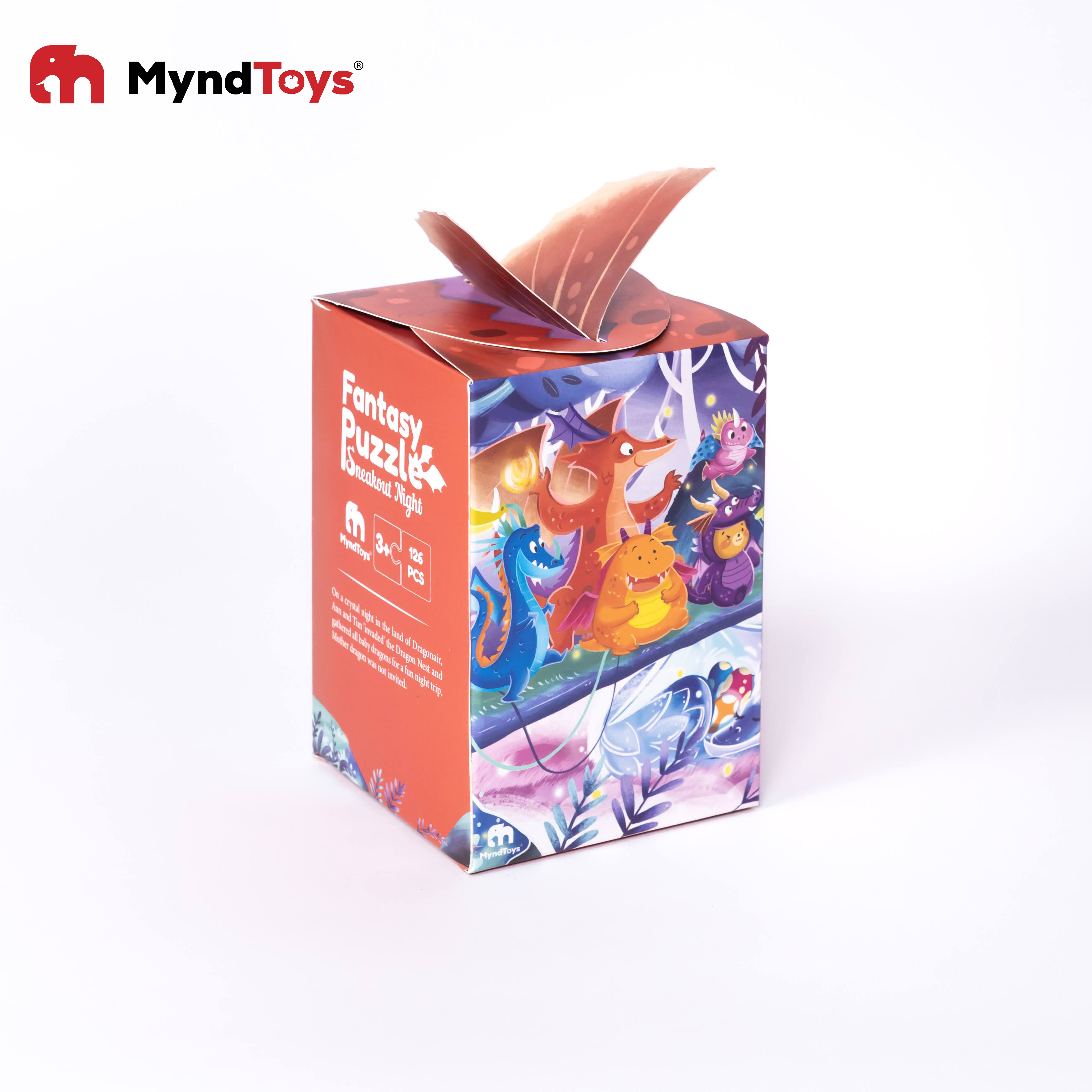 Ghép hình cổ tích Vương Quốc Rồng - Fantasy Puzzle Sneakout Night - Đồ chơi giáo dục cho bé từ 4 tuổi
