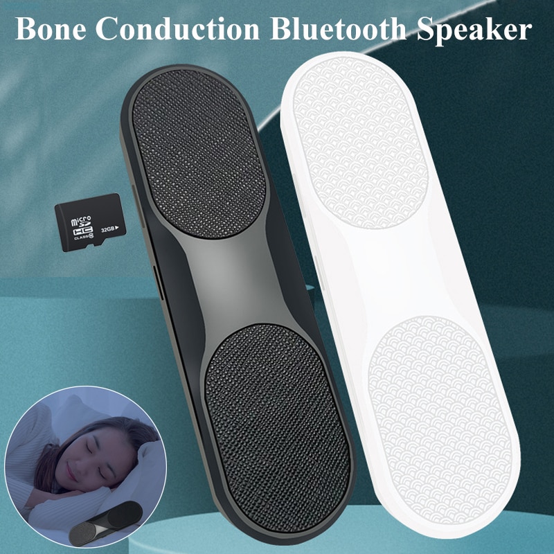 Loa Thanh bluetooth 5.1 truyền dẫn xương nghe nhạc lúc thư giãn đi ngủ Bone Sleep Conduction Tech