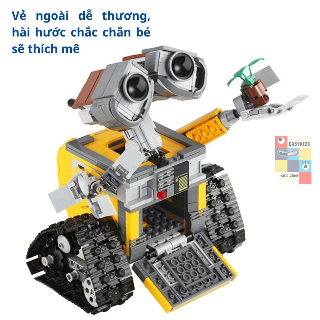 Wall E, Bộ đồ chơi xếp hình Robot người máy Wall E