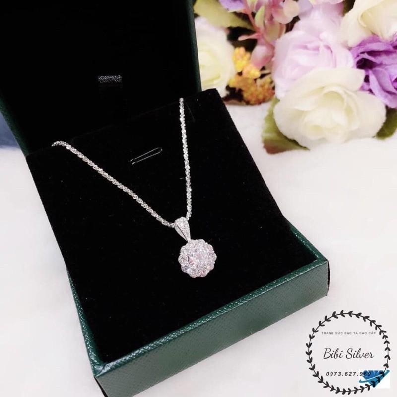 DÂY CHUYỀN NỮ BẠC TA - MẶT HOA XINH XẮN