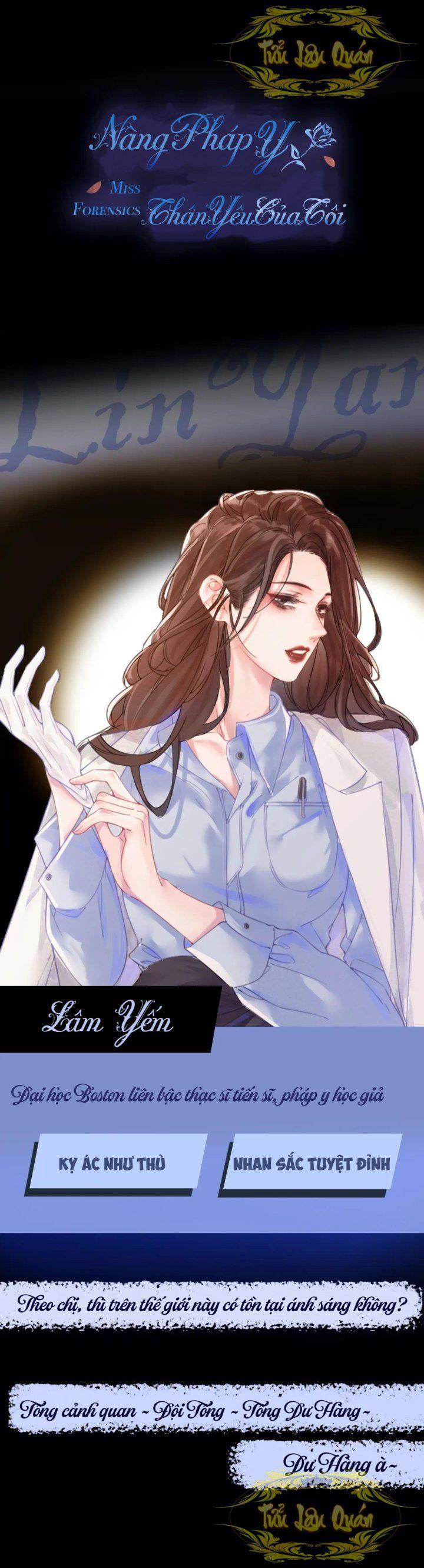 nàng phám y thân yêu của tôi chapter 0 1