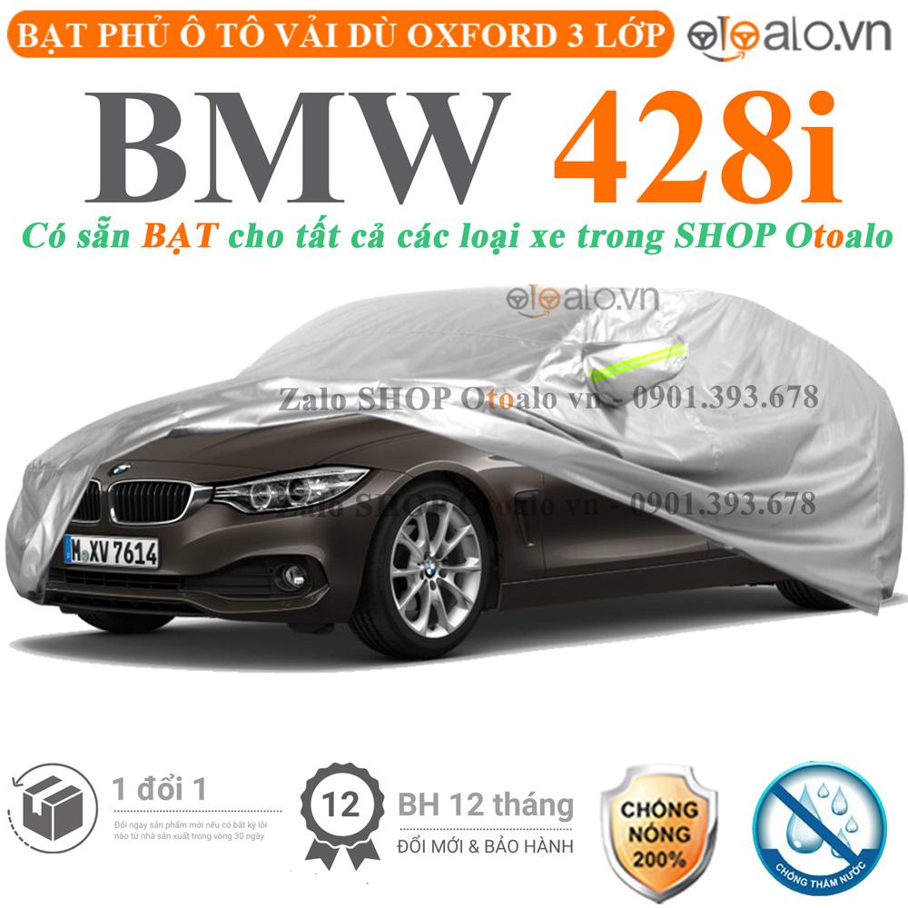 Bạt che phủ xe ô tô BMW 428i vải dù 3 lớp CAO CẤP BPXOT - OTOALO
