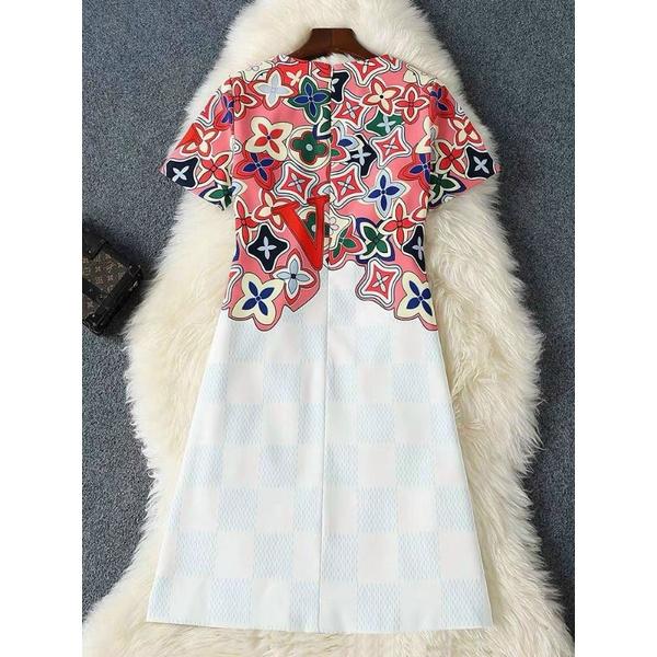 HÀNG NHẬP - ĐẦM SUÔNG LỤA HỌA TIẾT HOA SẮC MÀU