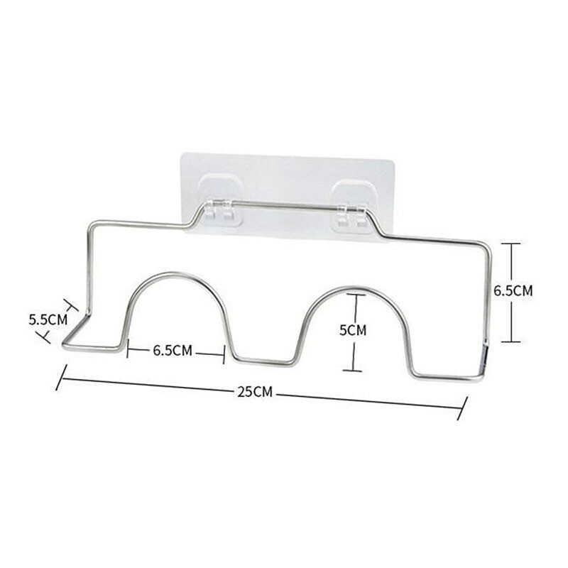 Kệ để giày dép dán tường, giá kệ để giày dép INOX 4mm treo dán tường cao cấp -01 Kệ