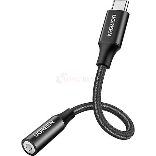 Cổng chuyển đổi Ugreen USB-C to 3.5mm Headset Adapter AV142 - Hàng chính hãng