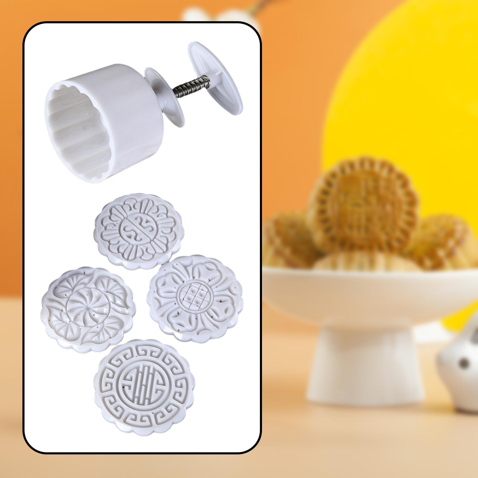 Hand Press Cookie Dessert Stamp Pastry Decoration Tool for Soaps Cookie Cake