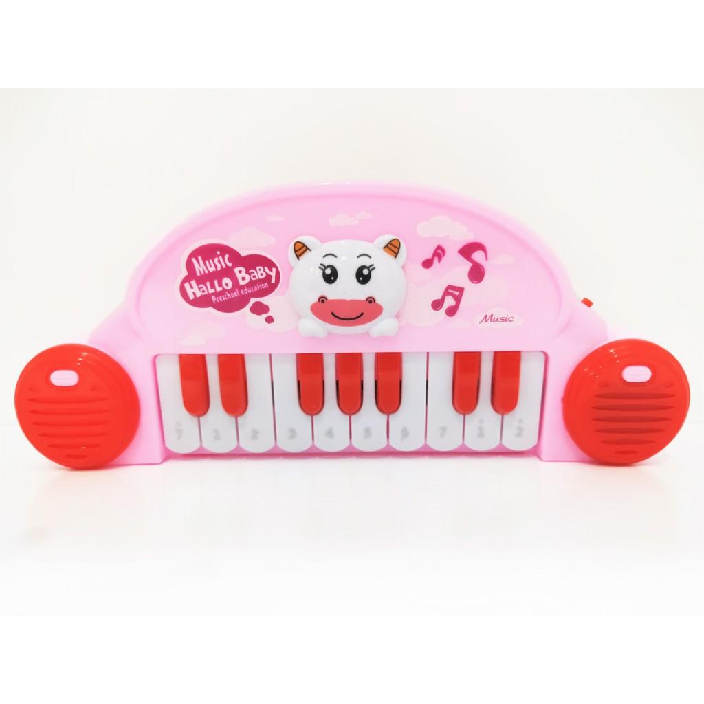 Đàn piano hallo baby chạy bằng pin cho bé