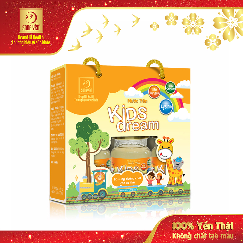 Nước Yến Dành Cho Trẻ Em Kids Lysine - Yến Sào Song Yến