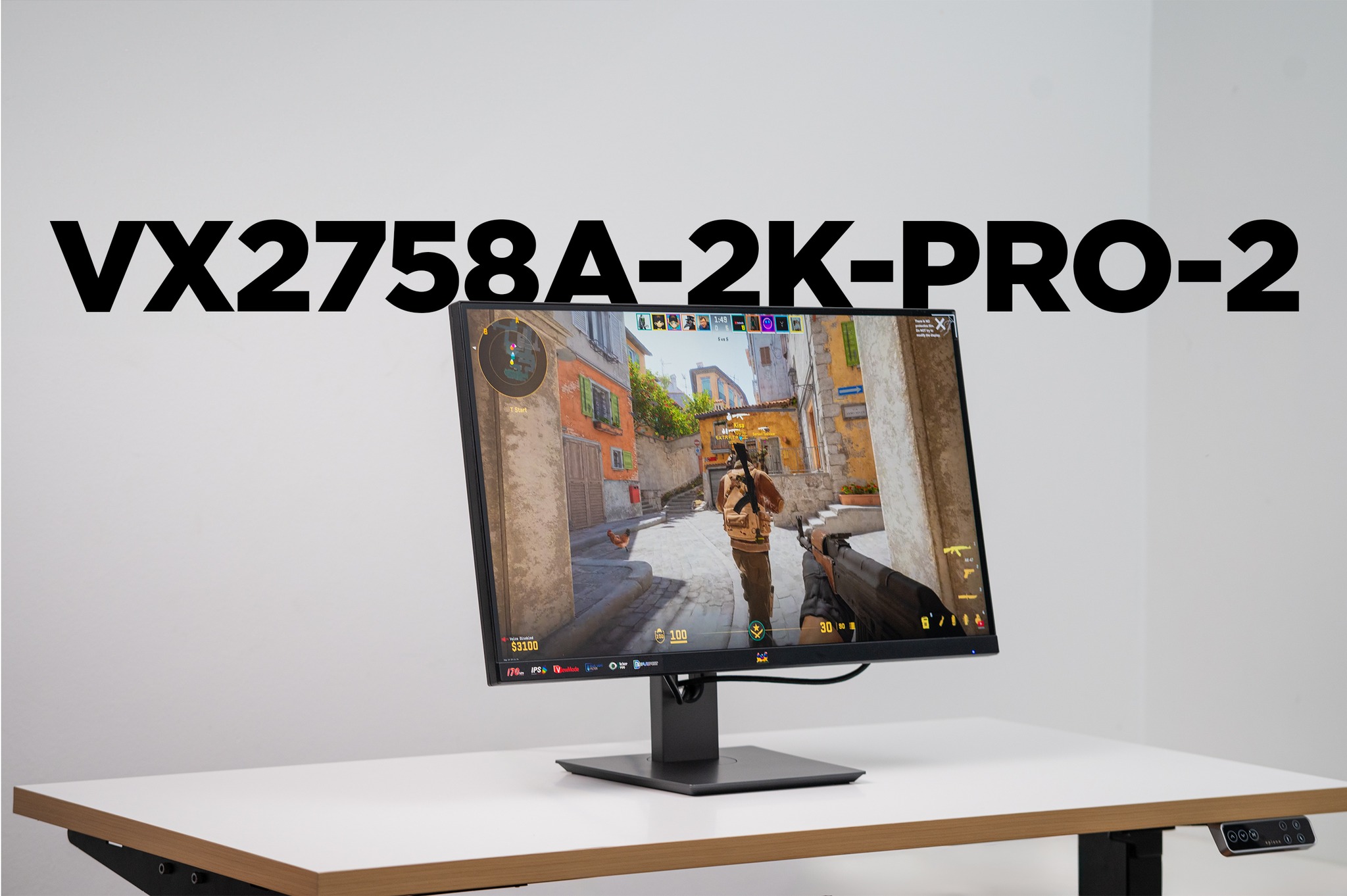 Màn Hình  ViewSonic Gaming VX2758A-2K-PRO-2 27&quot; 2K IPS 170Hz -  Hàng Chính Hãng