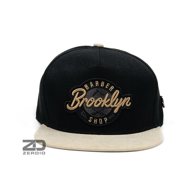 Nón lưỡi trai Snapback Baber Brooklyn đen đẹp, phong cách hiphop cho cả nam và nữ