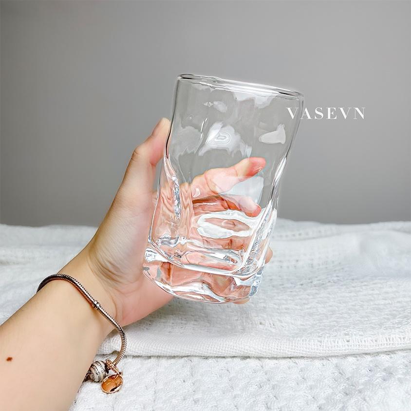 Ly Cốc Thủy Tinh Uống Nước - Đơn Giản - Chất Lượng - Decor Trang Trí