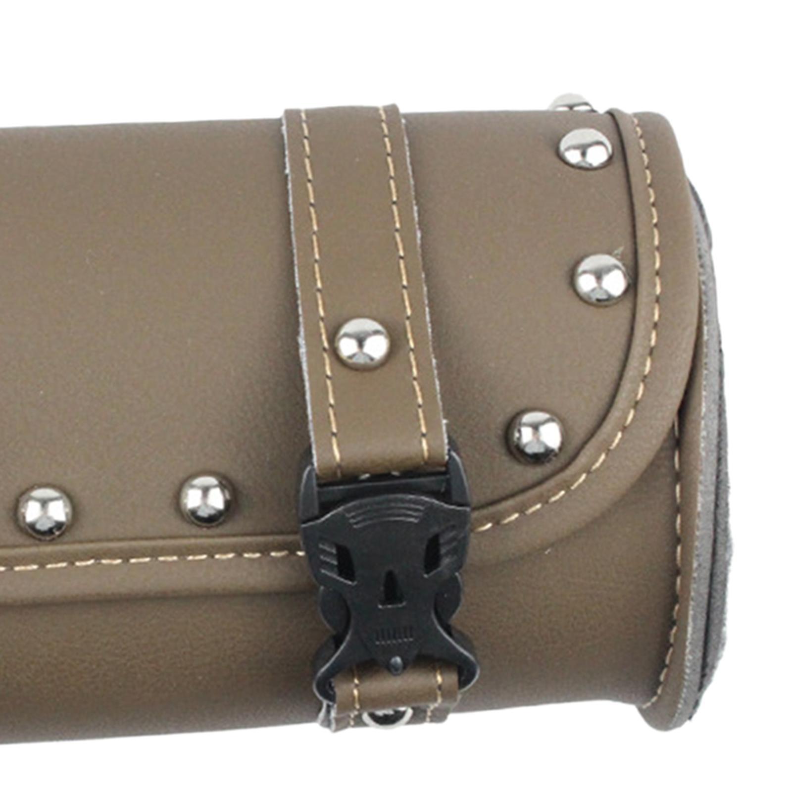 Universal Motorcycle Tool Bag Storage Roll for Motorbikes ATV Scooters Green