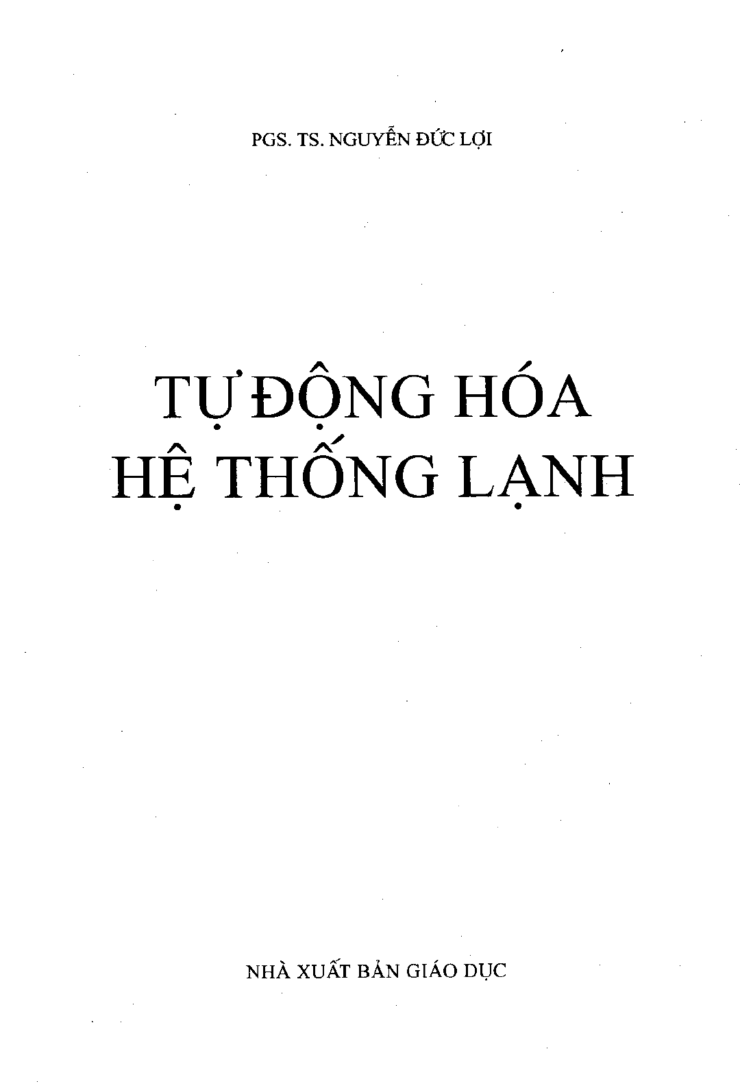 Tự động hoá hệ thống lạnh