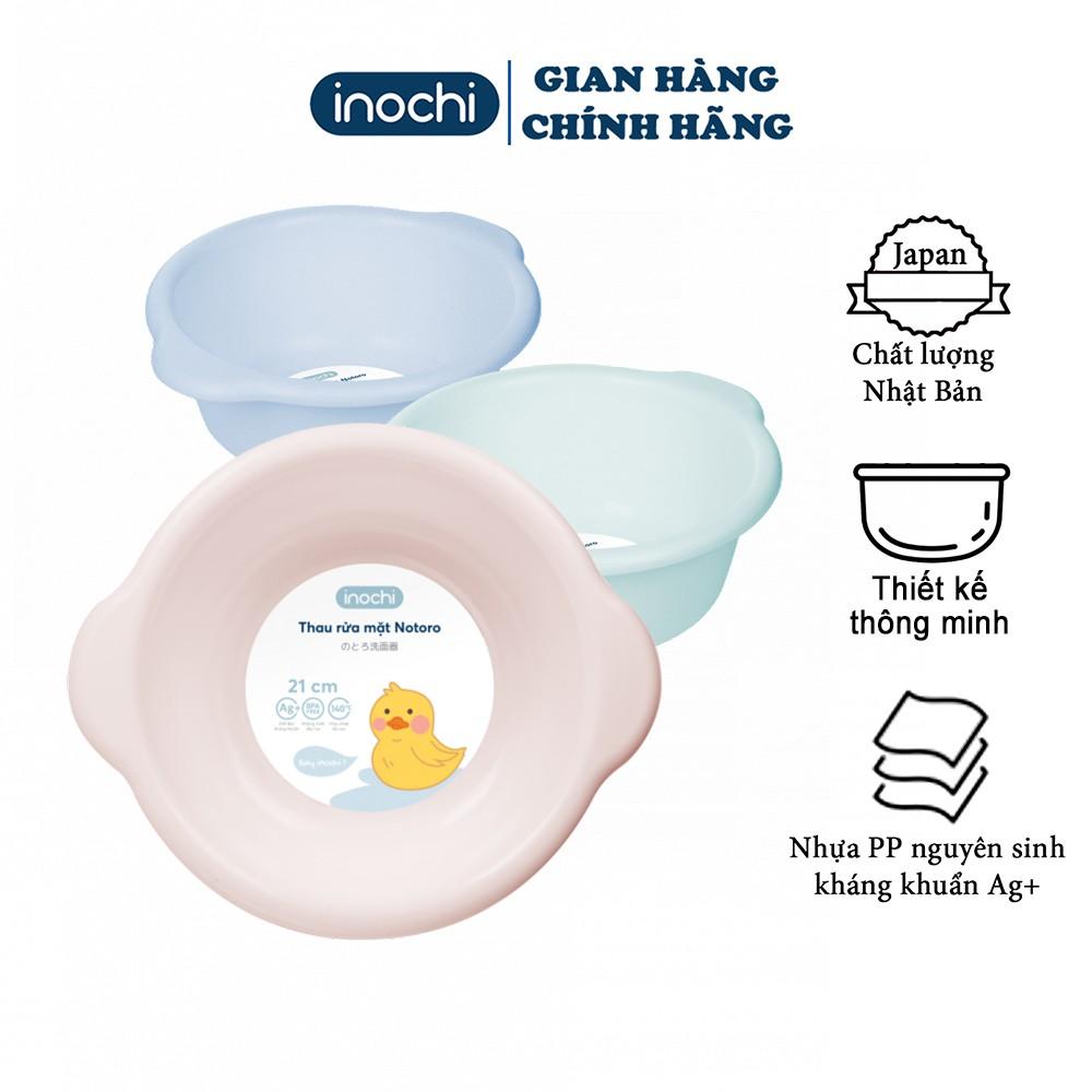 Thau , Chậu Rửa Đa Năng / Thau Rửa Mặt , Rau Củ Quả Notoro Nhiều Size ( Tặng kèm khăn lau tay pakasa) - Hàng Chính Hãng ( Giao màu ngẫu nhiên)