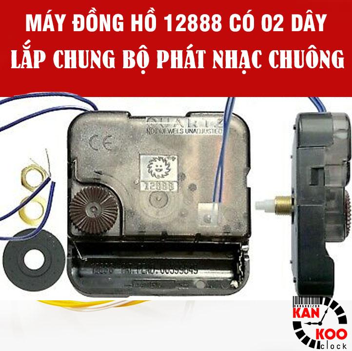 Bộ máy phát nhạc chuông điểm giờ cho đồng hồ treo tường 3 kiểu nhạc- có chế độ nghỉ đêm LOẠI 1 BẢO HÀNH chính hãƞg 24 THÁNG