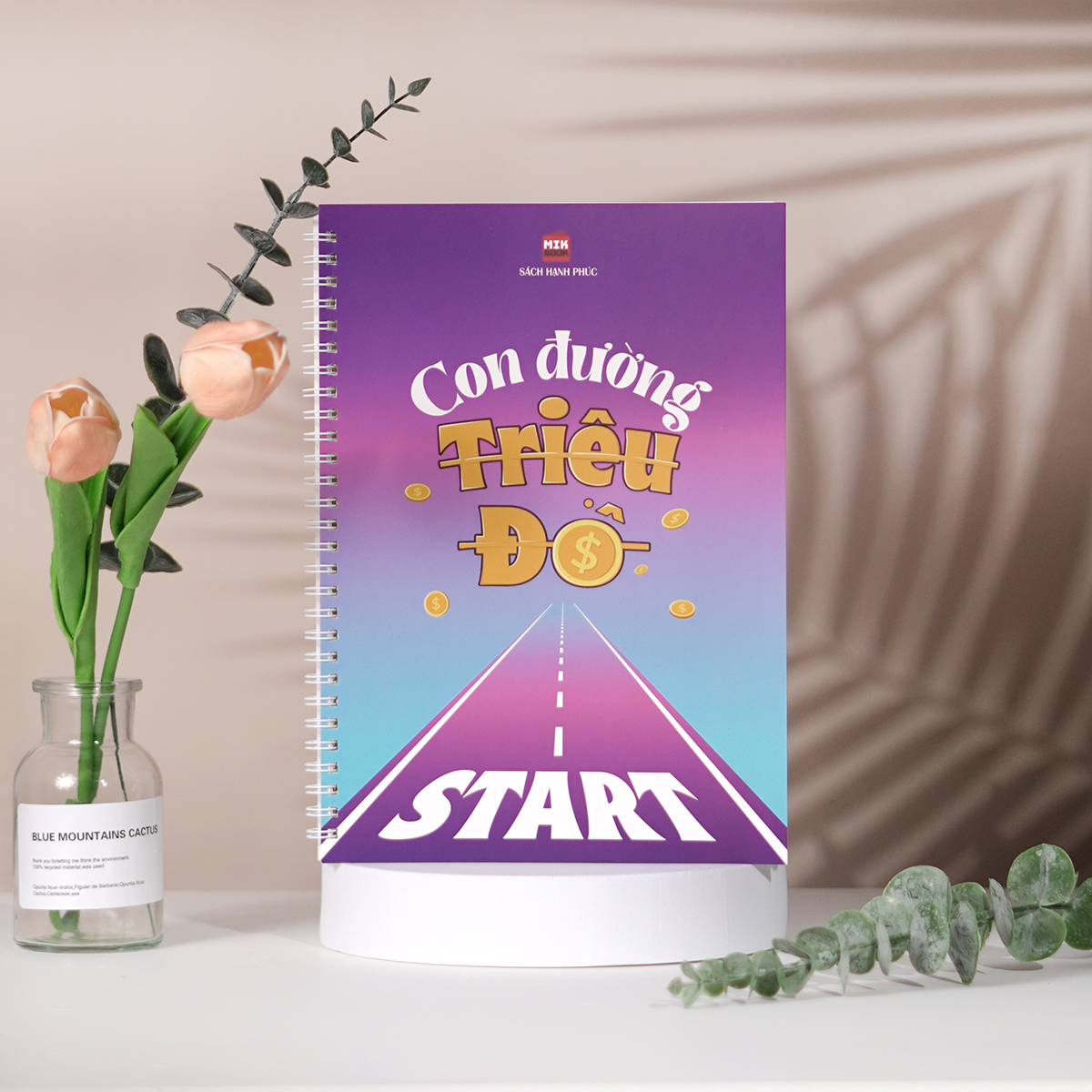 Sổ Con Đường Triệu Đô  giúp ghi chép thông minh