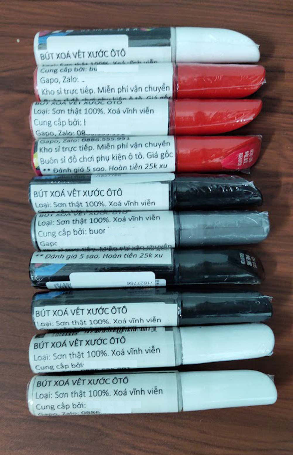 BÚT XOÁ VẾT XƯỚC Ô TÔ, 100% sơn thật, Xoá vĩnh viễn, sẵn kho, xử lý vết trầy xước ô tô HIỆU QUẢ