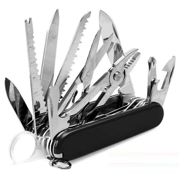 Móc khóa thông minh kiêm dụng cụ tích hợp 17 chức năng trong 1