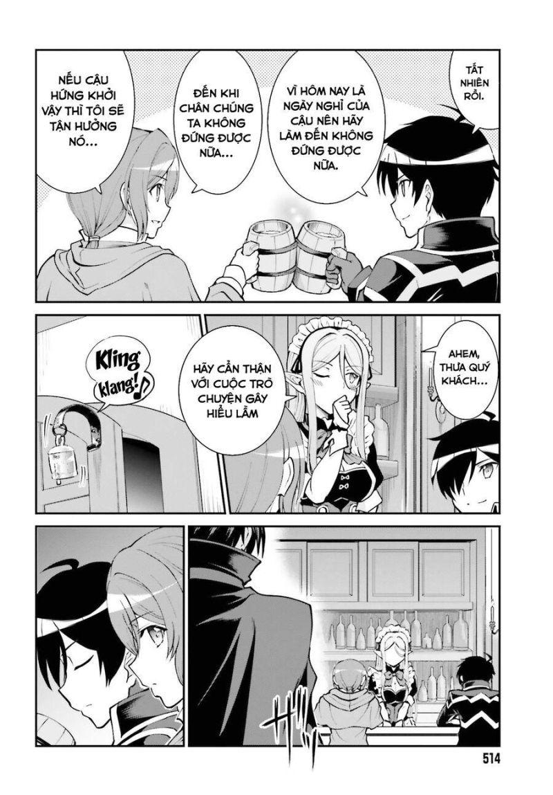 vì thích một cuộc sống nhàn nhã, sau khi đánh bại quỷ vương, anh ta lập một hội quán và sống ẩn dật chapter 21.5 7