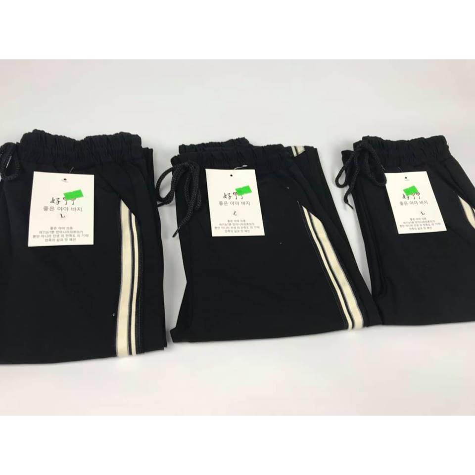 Quần jogger nữ 2 sọc chất umi cao cấp loại 1