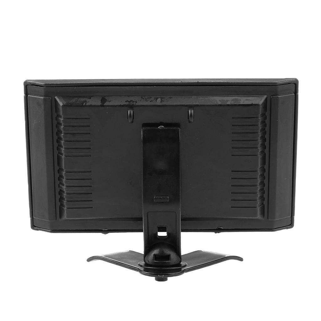 Dollhouse 3 3/8 Inch LCD TV - Grey or Black for 12inch fashion Doll