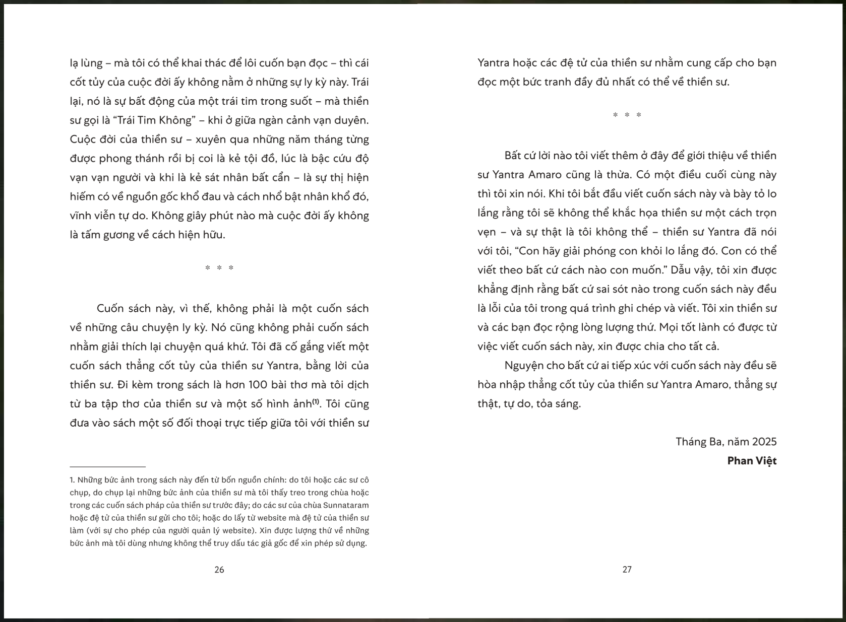 Sách - Trái Tim Không - Cuộc đời và thơ của thiền sư Yantra Amaro - Bản 2025 - Sáng Books