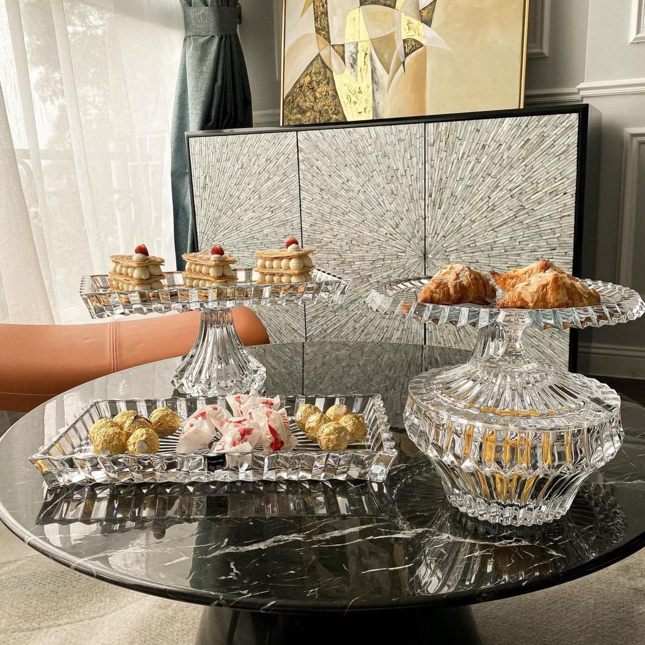 THỐ PHA LÊ ROGASKA CROWN JEWEL 19CM hàng chính hãng