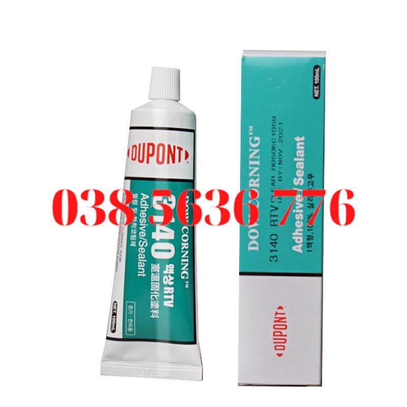 Dow Corning 3140/3145, Silicone Chịu Nhiệt, Chống Thấm Nước, Keo Cách Điện Chống Rò Rỉ, 100Ml/tuýp