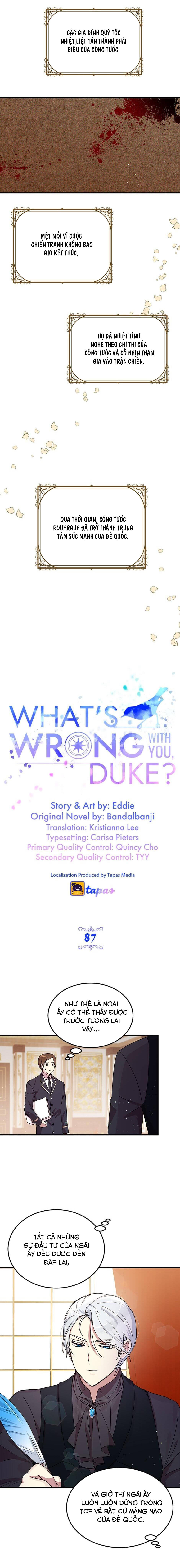 tại sao ngài làm điều này, công tước chapter 87 3