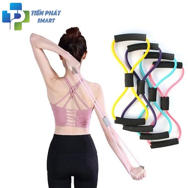Dây Kéo Đàn Hồi Tập Thể Lực Đa Năng Vòng Số 8