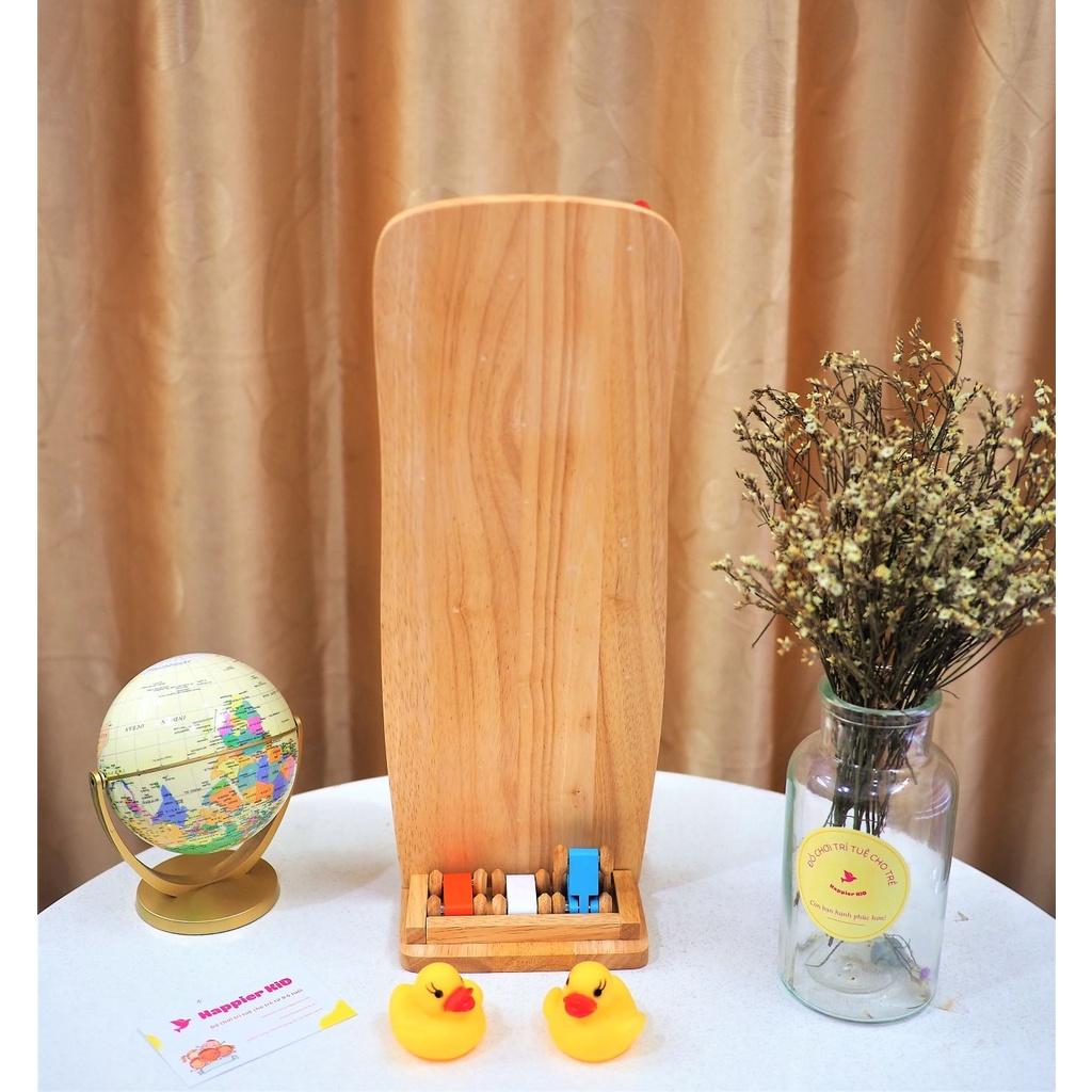 Vách xe rượt đuổi Winwintoys - Đồ chơi vận động, phối hợp tay mắt chất liệu gỗ cao su cao cấp