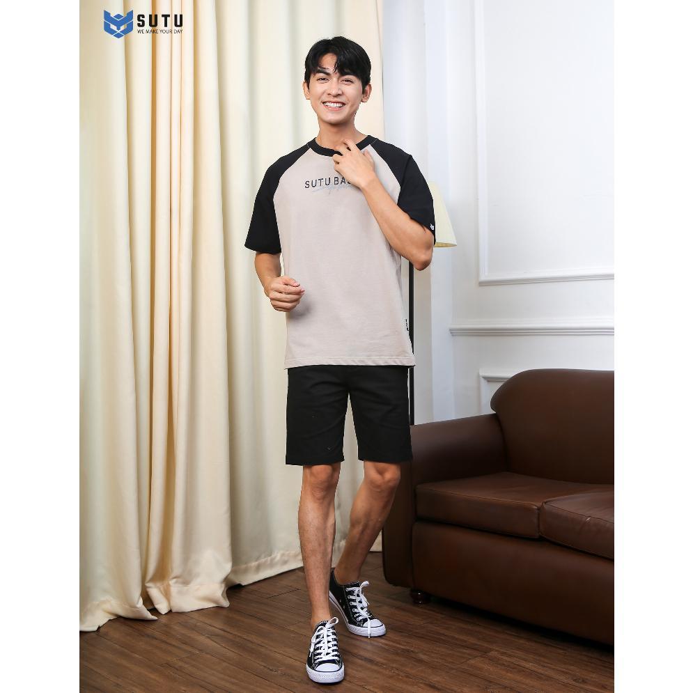 Áo thun unisex nam nữ Local Brand RAGLAN SUTU Basic, hình in cao cấp, form rộng oversize chất liệu 100% Cotton | A4E