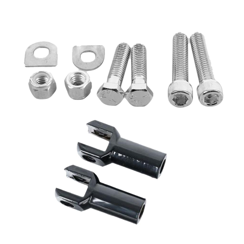 Motorcycle Rear Passenger Footrest Support Bracket For Harley 00 - 18